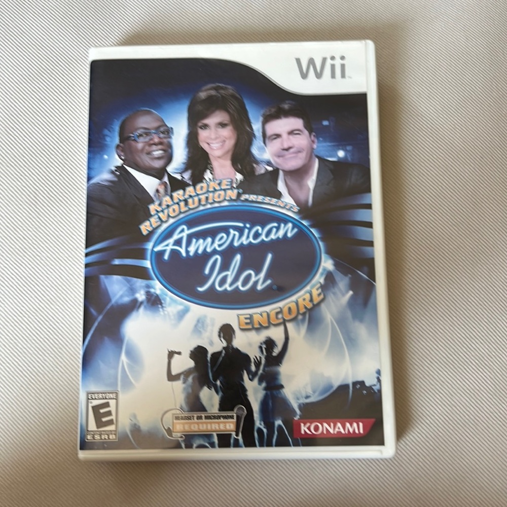 Wii American Idol Encore Karaoke Revolution
